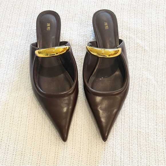 JW PEI HELENA PIERCED MULES- CLARET RED 8.5 - Picture 7 of 16